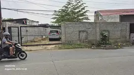 Di Sewakan Lahan Pinggir jalan raya Cimuning Mustika jaya Bekasi