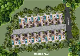 Dijual villa one gate system murah di nusa dua