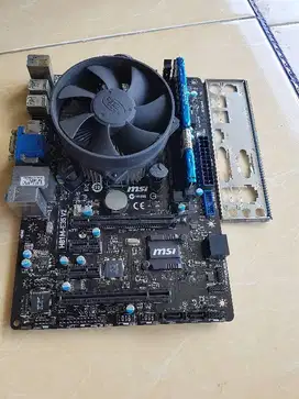 Sepaket Intel Core i5 4670k | MSI H81M-E35 V2 | Ram 8GB DDR3