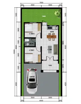 Type Japandi Moyudan Sleman; Akses Lancar Jalan Wates Km.20 (SHM)