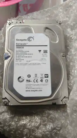 HDD SATA  3,5' BUAT PC/CCTV SEAGATE 2000GB/2TB GOOD CONDITION JAKSEL