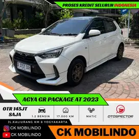 (Km17rb) Agya GR Package CVT Matic 2023 Pajak Baru Kredit Murah