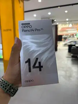 Hp oppo reno 14 pro 12/512 garansi resmi baru dan segel