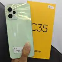SECOND RESMI REALME C35 LTE 4/64GB NORMAL PEMAKAIAN BISA TT/JUAL/BELI