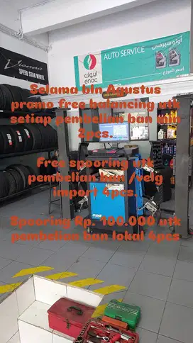 PROMO BALANCING & SPOORING bln AGUSTUS 2025