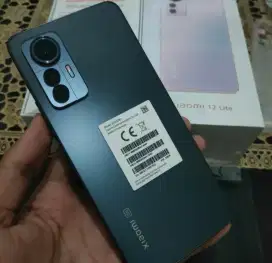 XIAOMI 12 LITE 8/256 DARK GREY 2nd KOMPLIT LIKE NEW