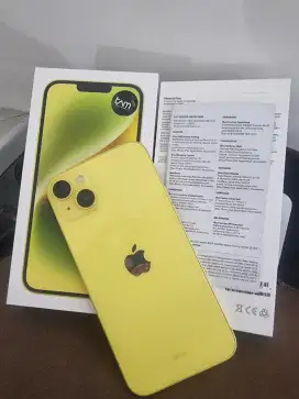 Iphone 14plus 256gb ex garansi resmi Ibox fullset original no minus