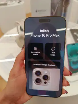 KREDIT IPHONE 16 PROMAX 256GB, FREE 2X CICILAN