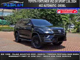 Km=16rb Bunga=4,7% PAJAK=07-2026 GANJIL FORTUNER 2.8 VRZ GR SPORT 2024