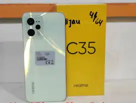 REALME C35 LTE 4/64GB Second RESMI Mulus BISA TUKARTAMBAH JUALBELI/TT