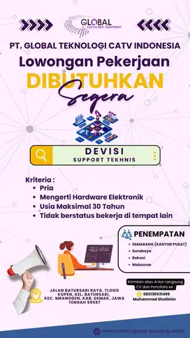 TEKNISI REPAIR ARUS KECIL