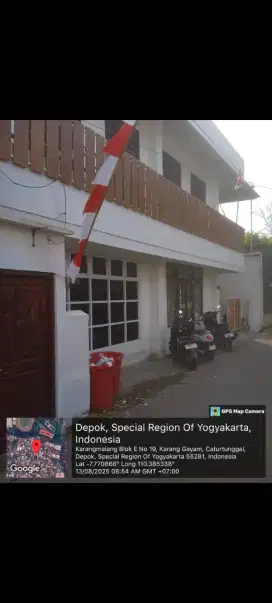 Dijual Rumah Kost aktif 30 kamar UNY UGM lembah UGM sanmor LT516/LB802