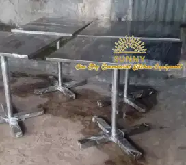 Meja serba guna stainless steel