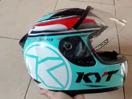 Helm fullface KYT r10 aqua