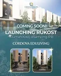 JANGAN SAMPAI KETINGGALAN! Penawaran Cordova Eduliving 1 M-an ini biki