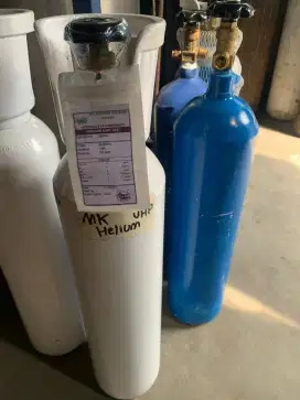 Tabung Gas Helium UHP Ukuran 1m3
