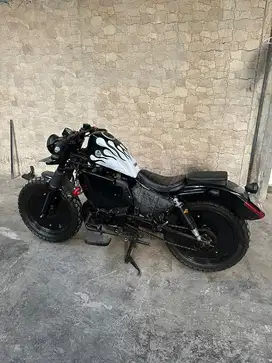 yamaha byson custom bobber sportster
