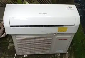 Dijual AC merk Sharp 1/2 PK harga terpasang