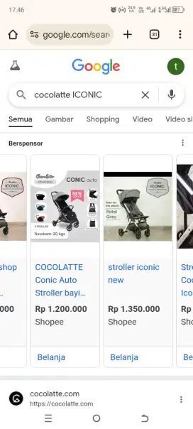 Stoler cocolatte ICONIC