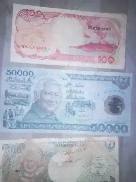 Di jual uang lama untuk koleksi