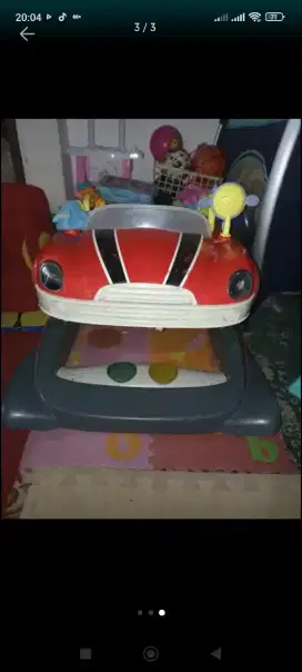 Baby Walker merk chocolate 2in1