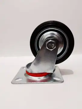 Roda Troli  3 inch Karet Hidup / Roda Karet 3 Hidup/ Roda 3 inch Karet