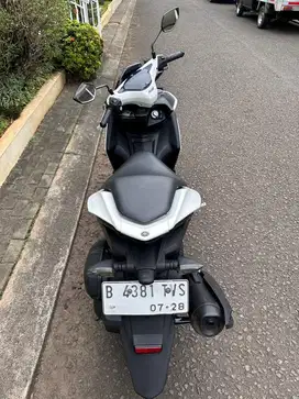 Yamaha Aerox 155 VVA 2018 Putih - Kondisi Bagus, KM 21rb, Pajak Aktif