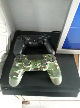 PS 4 SLIM 1TB CUH 2218B RESMI MULUS 98% FULSET