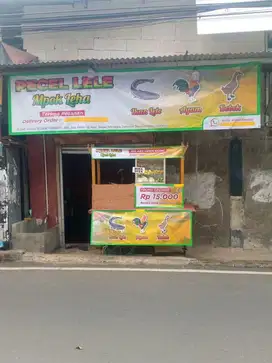 FULL SET Gerobak usaha pecel lele
