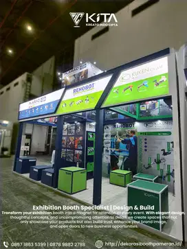 Jasa Kontraktor Booth Pameran Profesional Desain & Bangun Stand