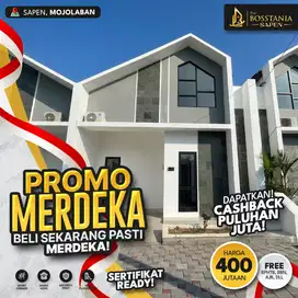 Rumah Skandinavian dekat UNS Cocok untuk Mahasiswa/Dosen