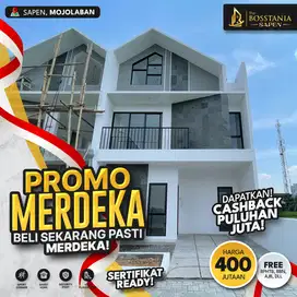 Rumah Skandinavian dekat RS Moewardi Cocok untuk Tenaga Kesehatan
