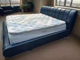 Springbed Lady Americana Infinity set Bedframe kulit Informa uk 200