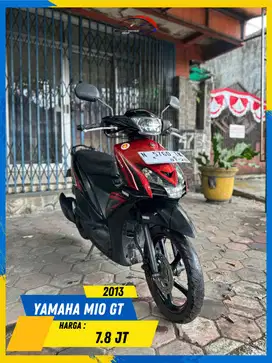 YAMAHA MIO GT 2013 MONGGO GAS POL MASZEHH HIKMAH MOTOR KEPUH
