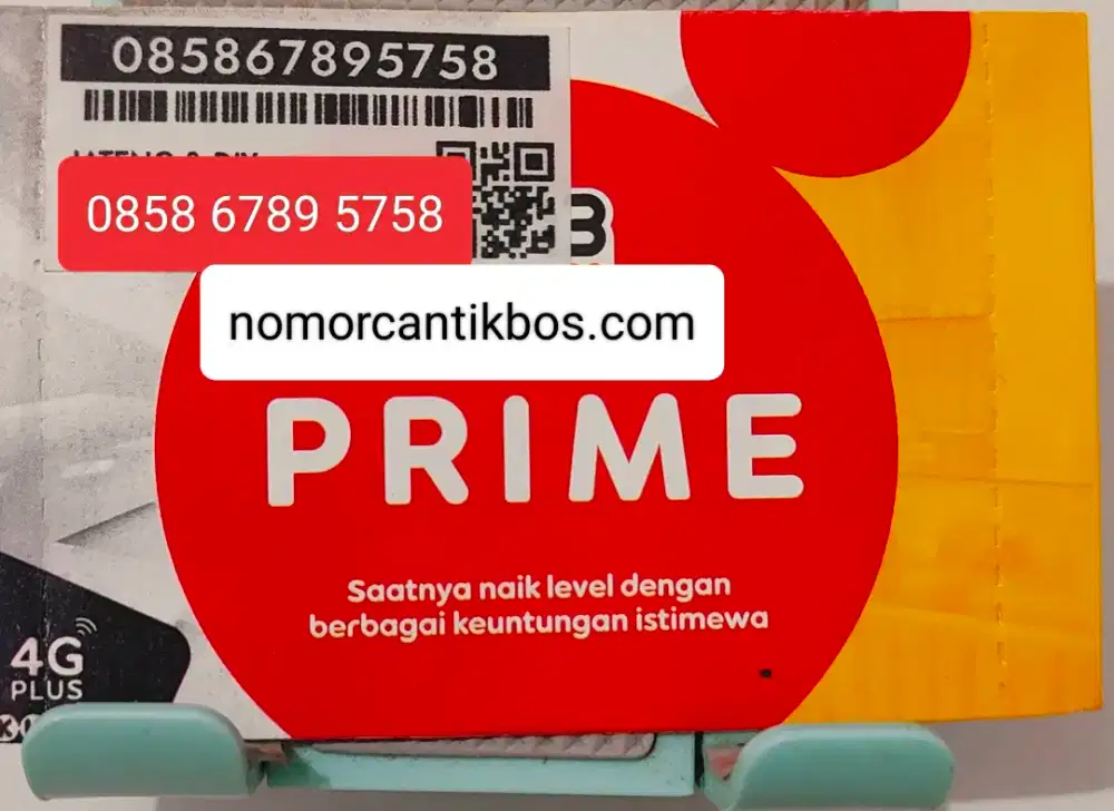 Nomor cantik indosat  rapi urut naik maju mapan