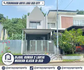 TURUN HARGA!! RUMAH 2 LANTAI GRIYA LOKA BSD .MRB26.
