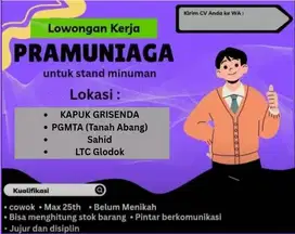 jaga stand minuman