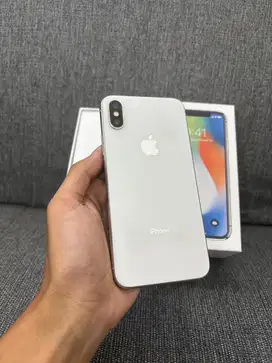 iphone x 256gb silver
