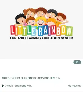 CARI GURU BIMBA PAUD/TK
