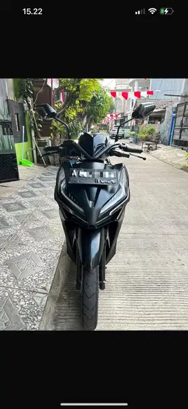 di jual honda vario 150 tahun 2021,HITAM