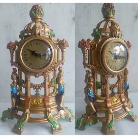 Jam antik Art Nouveau style Italian design Clock