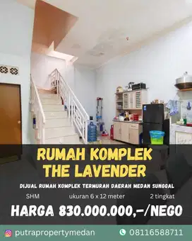 DIJUAL RUMAH DI KOMPLEK THE LAVENDER