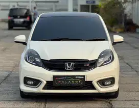 HONDA BRIO RS 1.2 CVT TAHUN 2018 PUTIH KM 7x.xxx FULL RECORD HONDA
