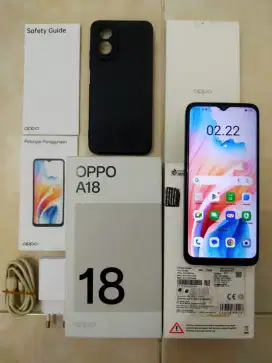Oppo A18 4/128 asli Oppo bukan barang refurbish