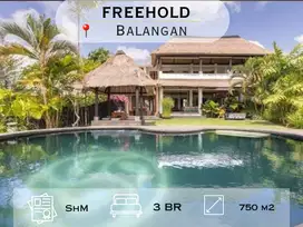 Villa 3 Kamar Tidur di Balangan, Ocean View, Lokasi Strategis