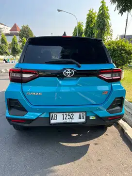RAIZE. GR/TURBO - AT-TH 2022 BIRU/HITAM