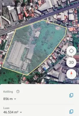 24. DIJUAL TANAH RAYA KLETEK SEPANJANG TAMAN SIDOARJO