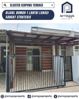 RUMAH 1 LANTAI LOKASI DI SERPONG TERRACE .DM15.