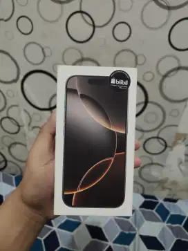 IPHONE 16 PRO 256 GB DESERT TITANIUM NEW SEGEL BNIB