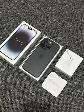 Iphone 14 Pro 128 GB dual sim fisik Resmi Bea Cukai Anti Blokir Black